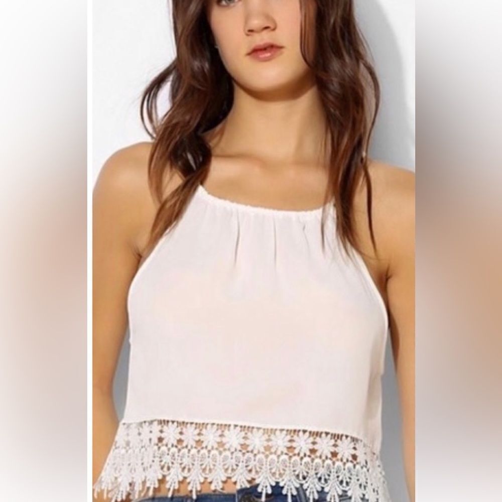 🌸 Staring at Stars Pale Pink Tank Top - Size Small